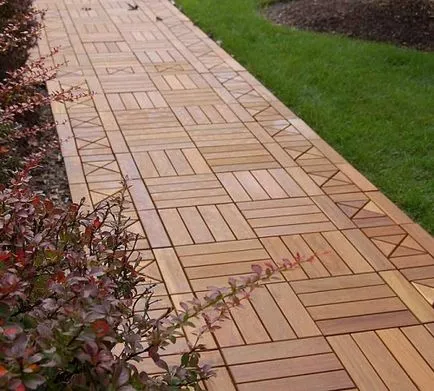 Garden пътя на намаляване на дърво
