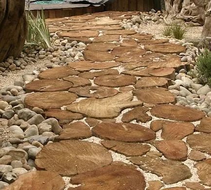 Garden пътя на намаляване на дърво