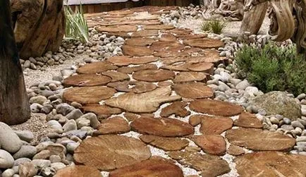 Garden пътя на намаляване на дърво