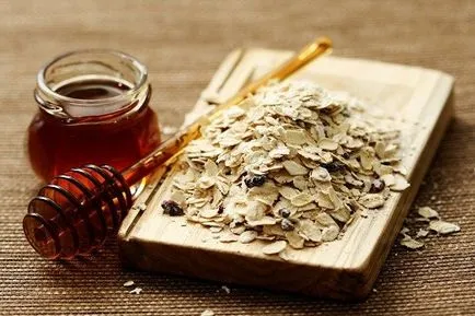 Прочистете от овесени ядки на лицето