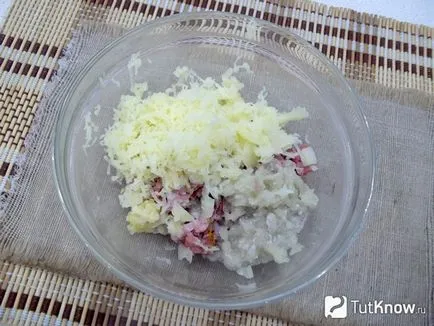 Пълнени със свинско рецепта картофи (картофи пълнени месо) Пълнени картофи рецепта със свинско