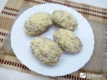 Пълнени картофи рецепта с свинско месо (свинско рецепта) Пълнени картофи рецепта със свинско