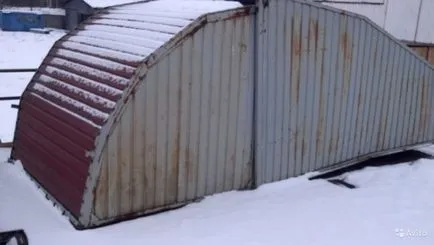 Гараж черупка или молив случай, че тя е сгъваем лек метал гараж за колата, колко