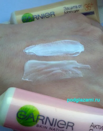 Garnier за защита на очите от гънки 35 срещу Garnier активен повдигане око 45