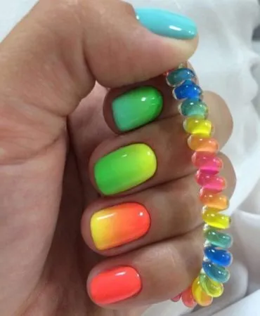 Gradient маникюр 100 снимки -photo нокти дизайн