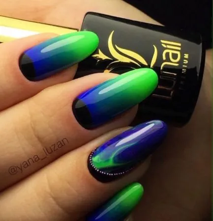 Gradient маникюр 100 снимки -photo нокти дизайн