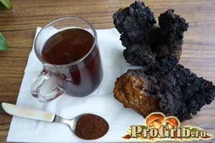 Chaga гъби бреза готвене у дома, рецепти на традиционната медицина