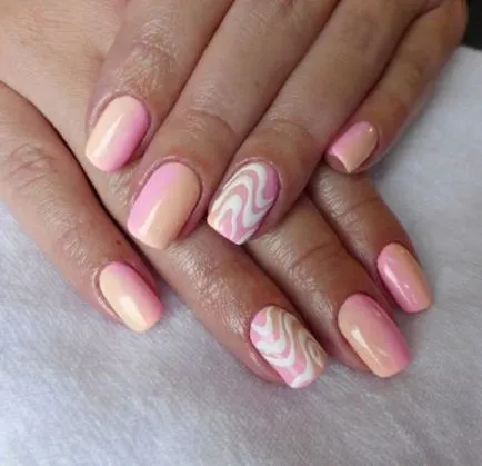 Gradient маникюр 100 снимки -photo нокти дизайн