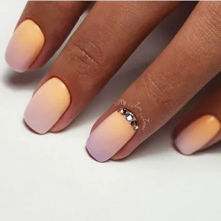 Gradient маникюр 100 снимки -photo нокти дизайн