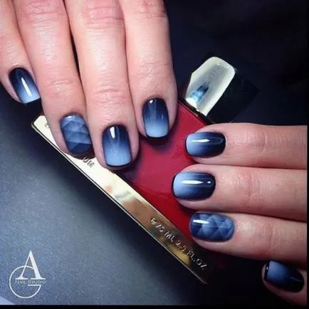 Gradient маникюр 100 снимки -photo нокти дизайн