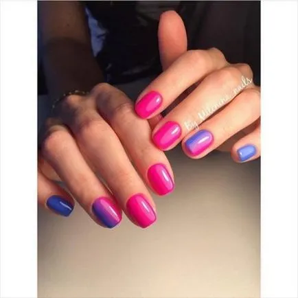 Gradient маникюр 100 снимки -photo нокти дизайн