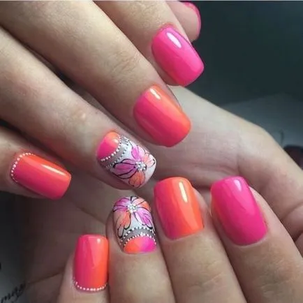 Gradient маникюр 100 снимки -photo нокти дизайн
