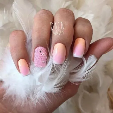 Gradient маникюр 100 снимки -photo нокти дизайн