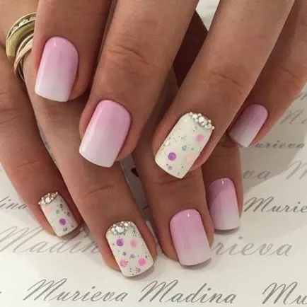 Gradient маникюр 100 снимки -photo нокти дизайн