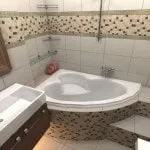 Успешните дизайнерски идеи малка баня, дизайн m2