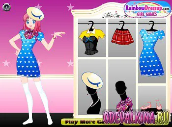 Игри за момичета обличане Аниме