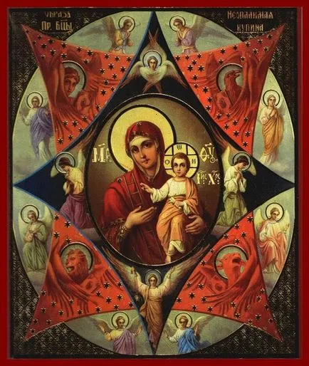 Икона на Божията Майка на горящ храст стойност какво помага