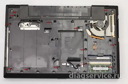Инструкции за разглобяване лаптоп Samsung np305v5a
