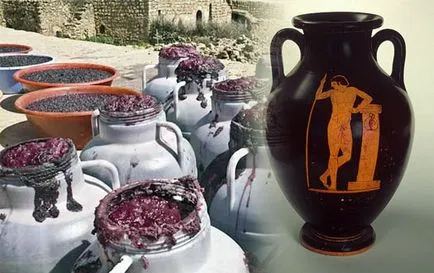 Историята на вино 1