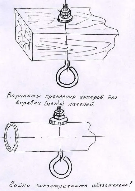 Swing от тръбата с ръцете си стъпка по стъпка снимки, видео