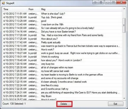 Как да премахнете историята на Skype