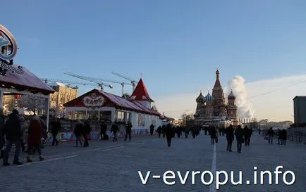 Как да стигнем до Червения площад в Москва метро