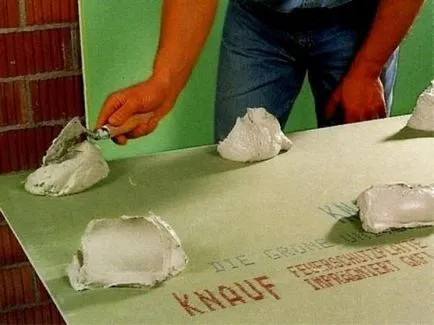 Как да лепило сухото строителство по стените с минимум усилия и време