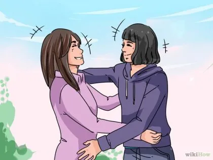 Как по-добре да прегърне Жена