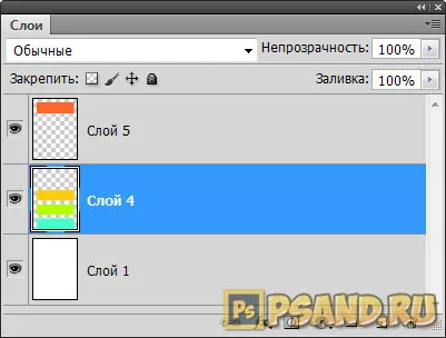 Как да се съчетаят слоеве в Photoshop асоциация, свързване и смесване