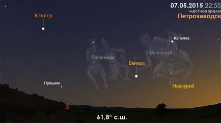 Как да намерите Венера в нощното небе