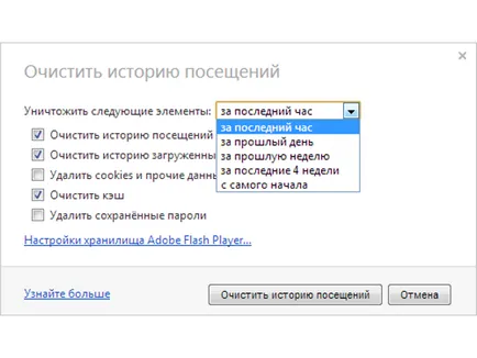 Как да изчистите историята на Yandex на вашия компютър (Yandex) Как да изчистите историята на Yandex на компютъра си