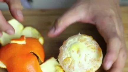 Как да се бели портокал