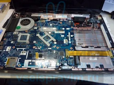 Как да почистите Acer бележника охладителната система от прах, ремонт студио - всичко правилно!