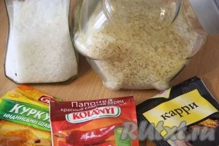Как да се готви пържен ориз - рецепта със снимка