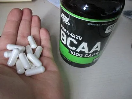 Как да получите оптимално хранене BCAA 1000 шапки, функции и състав