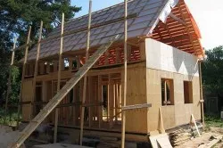 Изграждане на каркасни дървени къщи