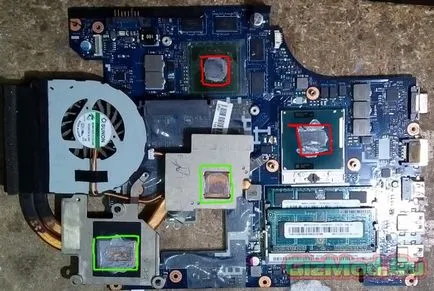 Как да се разглобява и почистването на прахта от лаптопа Lenovo g580 - Lenovo g580 почистване лаптоп