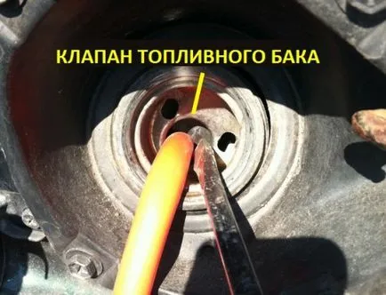 Как да се отцеди гориво от резервоара