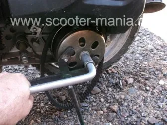 Сваляне на CVT скутер, скутери и мотоциклети
