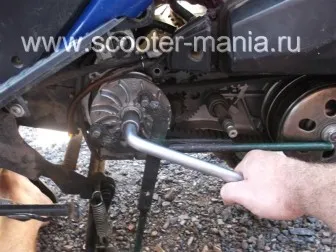 Сваляне на CVT скутер, скутери и мотоциклети