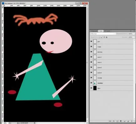 Как да се свържете слоевете в Photoshop