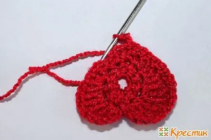 Как да се връзвам на сърцето стъпка кука по стъпка съветника класа, отлична снимка!