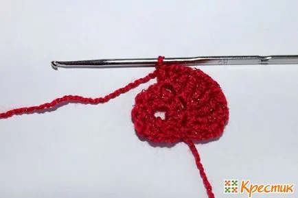 Как да се връзвам на сърцето стъпка кука по стъпка съветника класа, отлична снимка!