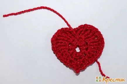 Как да се връзвам на сърцето стъпка кука по стъпка съветника класа, отлична снимка!