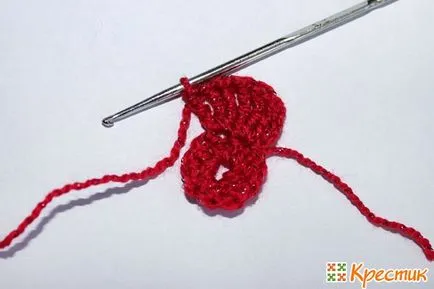 Как да се връзвам на сърцето стъпка кука по стъпка съветника класа, отлична снимка!