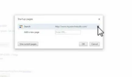 Как да премахнете търсене тук от Google Chrome, Firefox, Internet Explorer