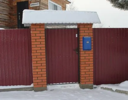 Как да украсят порти