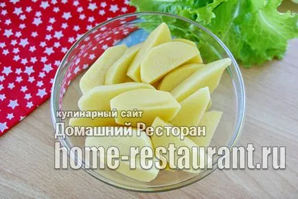 Как да се пекат картофи на фурна със свеж