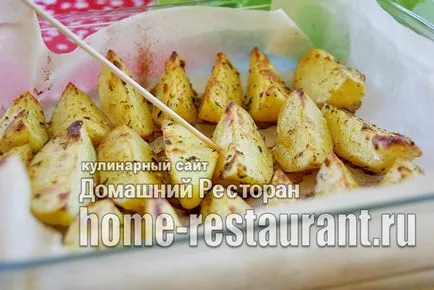 Как да се пекат картофи на фурна със свеж