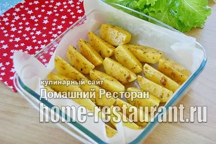 Как да се пекат картофи на фурна със свеж
